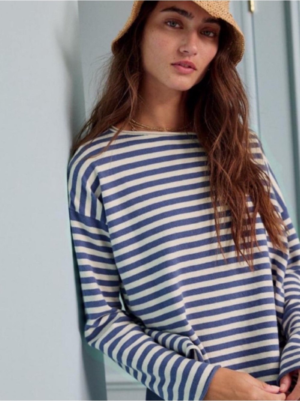 Aerie Sunday Soft Boatneck Sweater